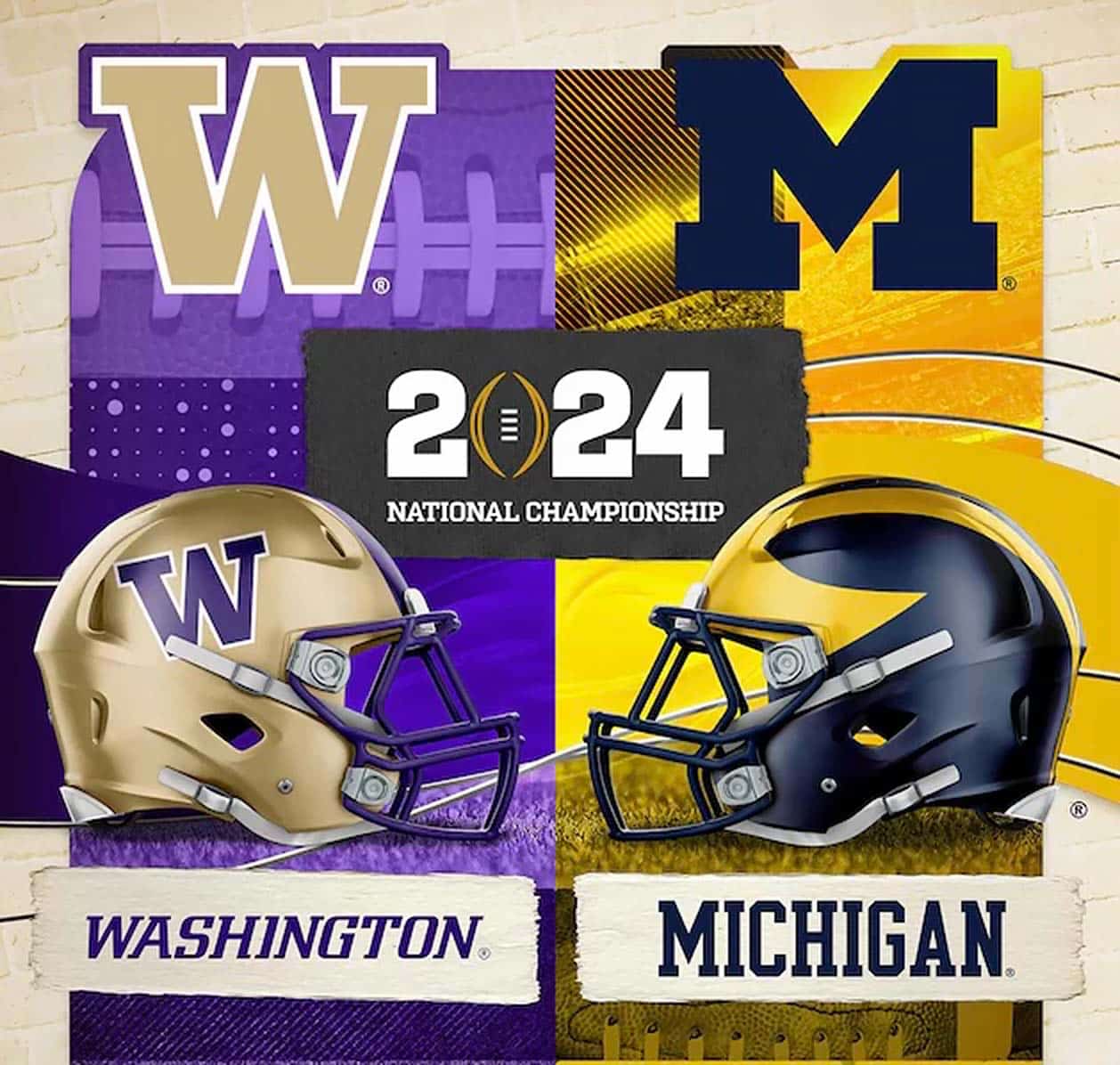 Michigan vs. Washington National Championship 2024 Watch Party • One
