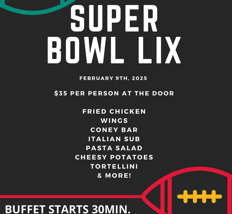 One Under Bar Super Bowl Party, Livonia, Michigan 2025-1k